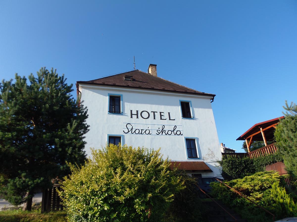 Hořice na Šumavě Hotel Stara Skola Na Sumave מראה חיצוני תמונה
